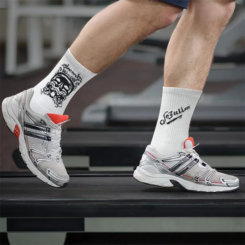 sefulim Athletic Socks ，6 Pair Pack Socks Cushioned Athletic Sports Crew Socks for Men & Women