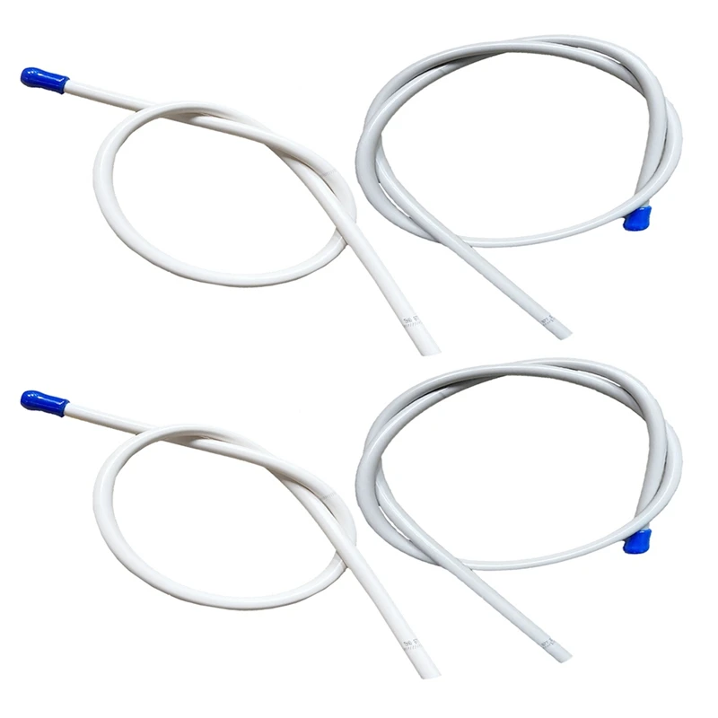 Front & Rear Sunroof Water Drain Hose Pipe For VW Tiguan 2010-5N0877231 5N0877233A 4Pcs water hose fitting silicone radiator hose engine radiator hose connector