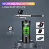 Portable Rechargeable Wireless Airbrush With Compressor Single Action Spray Gun For Face Beauty Nail Art Tattoo Craft Cake Paint 3