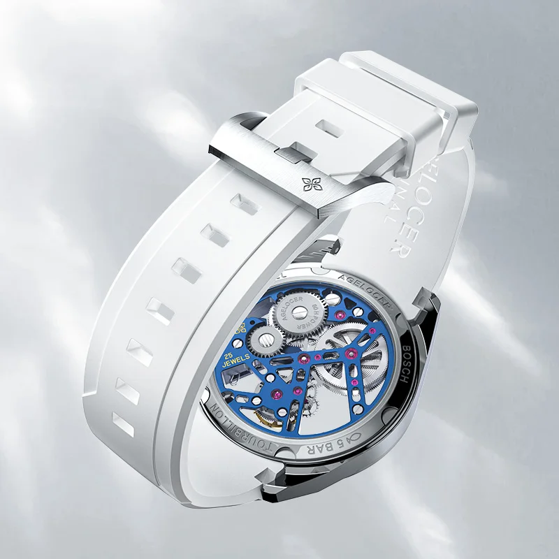 AGELOCER New Tourbillon Man Mechanical Watch Sapphire Power