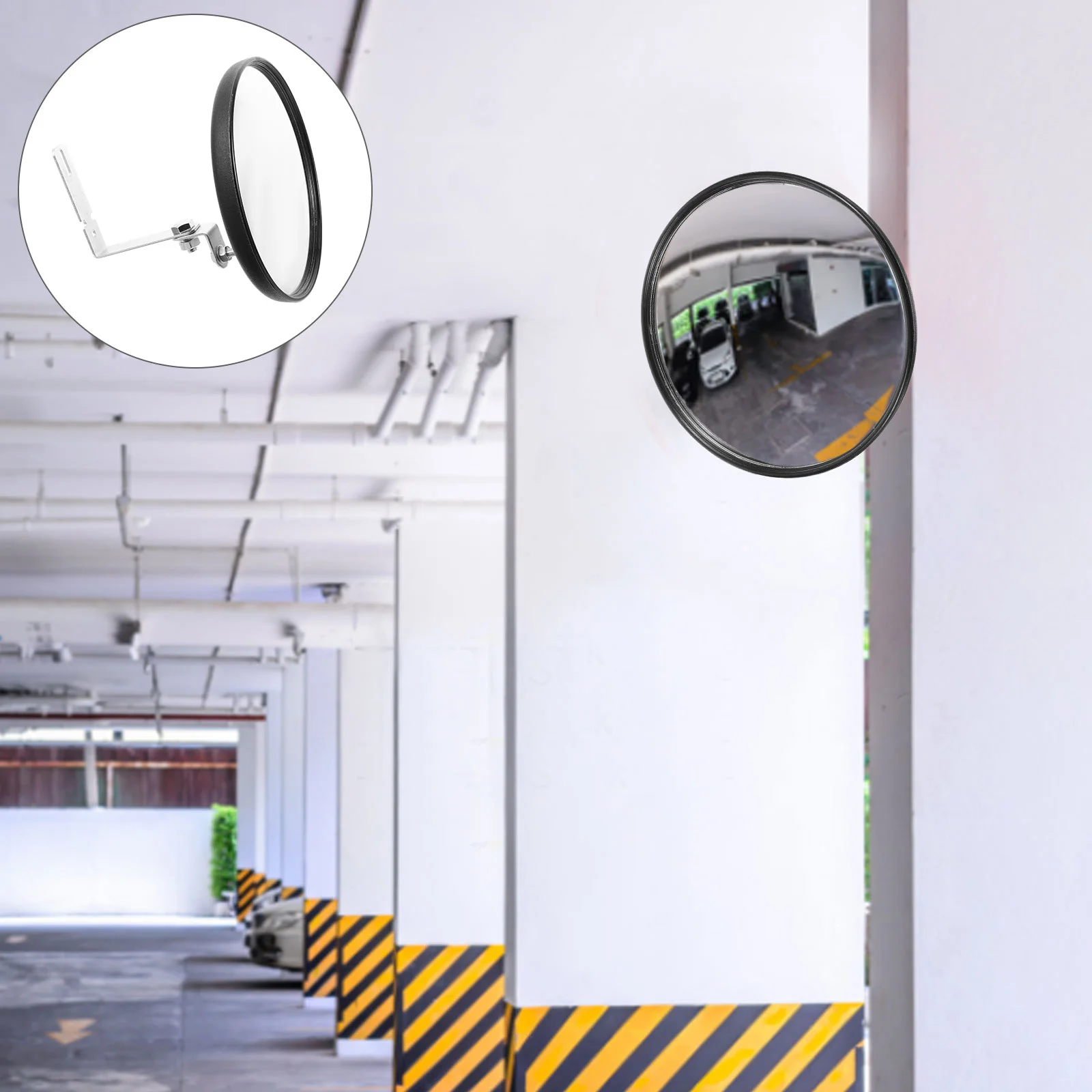 

Wide Angle Mirror Garage Blindspot Mirror Safety Traffic Mirror Convex Mirror Blind Spot Mirror for Office Supermarket Garage