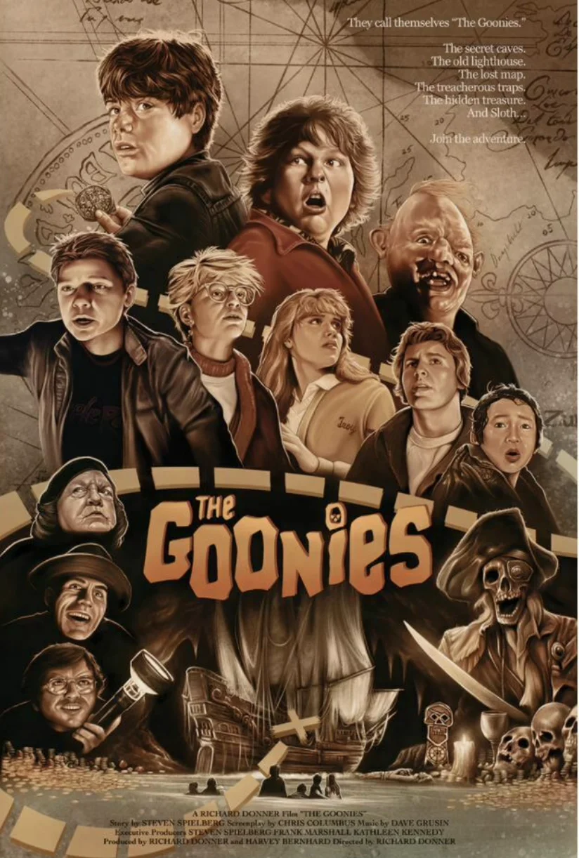 

The Goonies 2022 Movie Print Art Canvas Poster for Living Room Decoration Home Wall Decor Picture