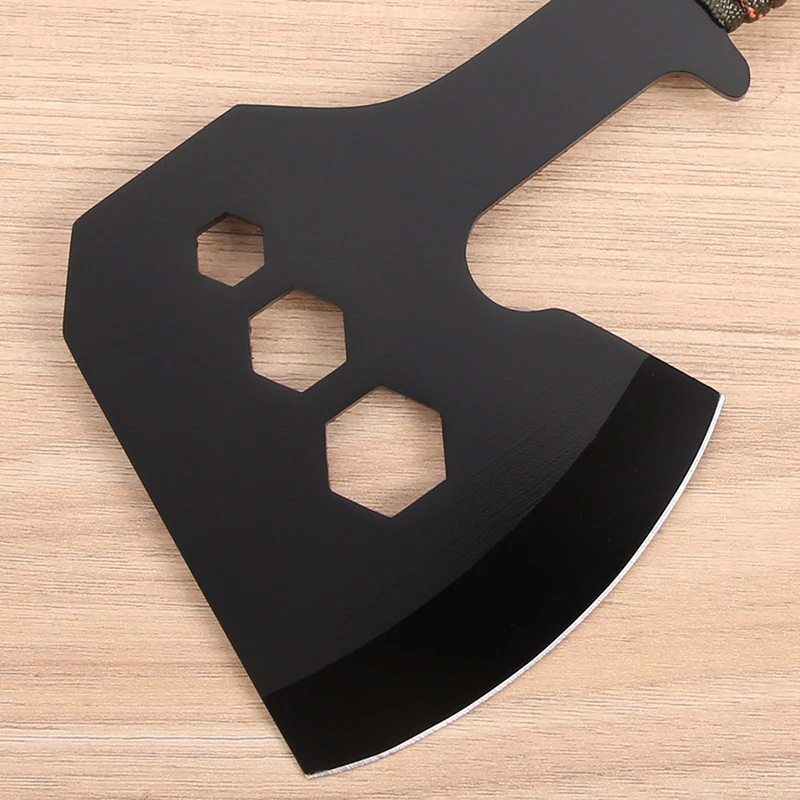 Outdoor camping emergency fire axe multifunctional jungle chopping wood, logging and mountain cutting axe 3