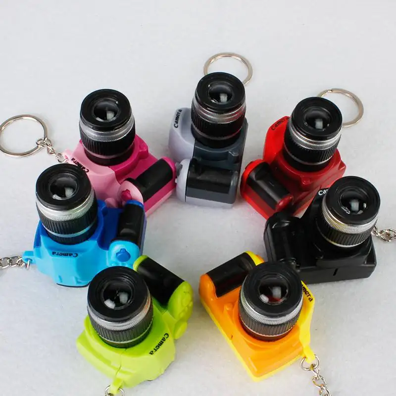 

Keychain LED Camera Toy Glowing Pendant new Camera Digital LED Luminous Sound