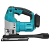 18V Heavy-Duty Brushless Cordless Jig Saw Electric Jigsaw 6-Speed 4-Position Orbital Setting fit Makita 18v Battery(No Battery) 1