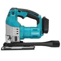 18V Heavy-Duty Brushless Cordless Jig Saw Electric Jigsaw 6-Speed 4-Position Orbital Setting fit Makita 18v Battery(No Battery) 1