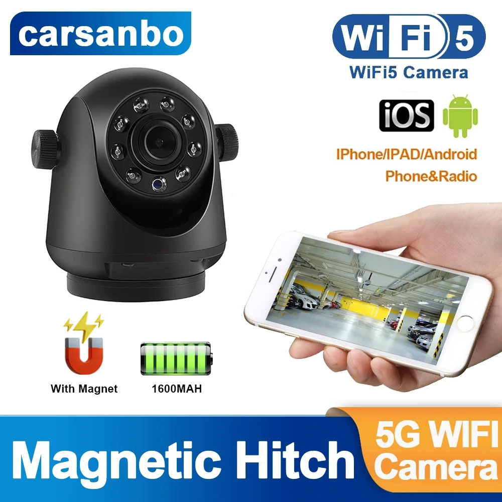 Carsanbo Hitch Wireless Backup Rear View Camera Reversing