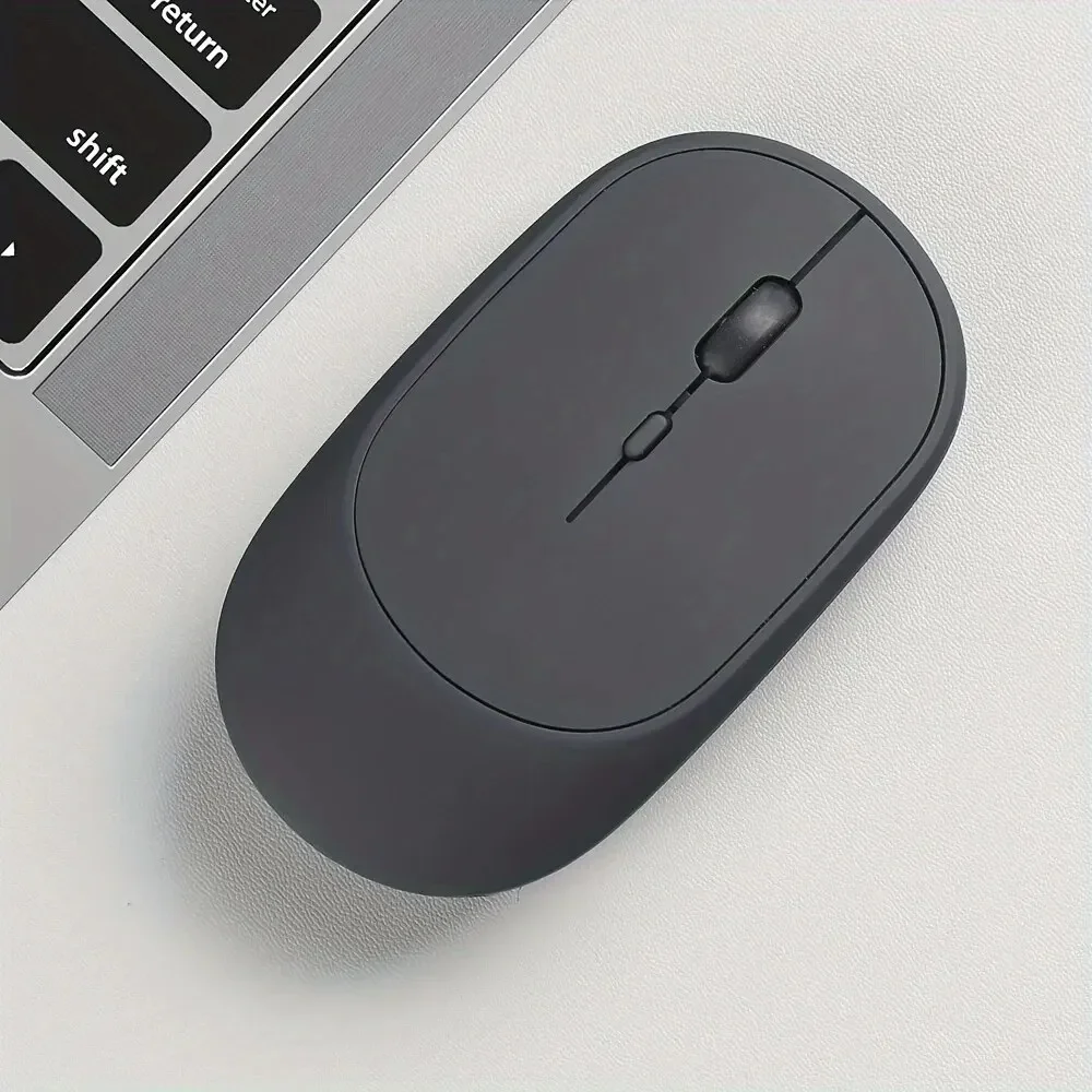 Фото 2. Беспроводная игровая мышь 4Gh с двумя режимами, Bluetooth, сверхнизкое энергопотребление, совместима с ПК Mac, компьютерами, ноутбуками, бесшумная мышь №2