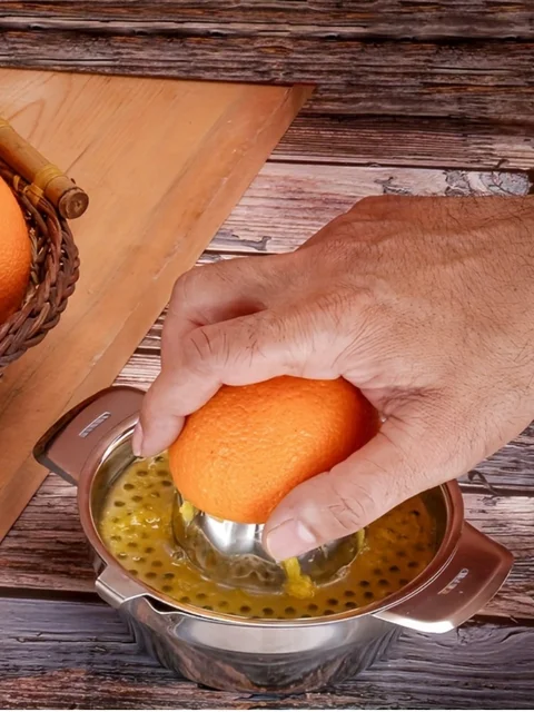 Orange Juicer Stainless Steel Lemon Juicer Heavy Duty Citrus