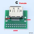 C Female HDMI