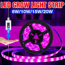 

Full Spectrum Growth Light Strip USB Phyto Light Hydroponics Grow Box Plant Lamp IP65 Waterproof Growing LED Strip 50cm 1m 2m 3m