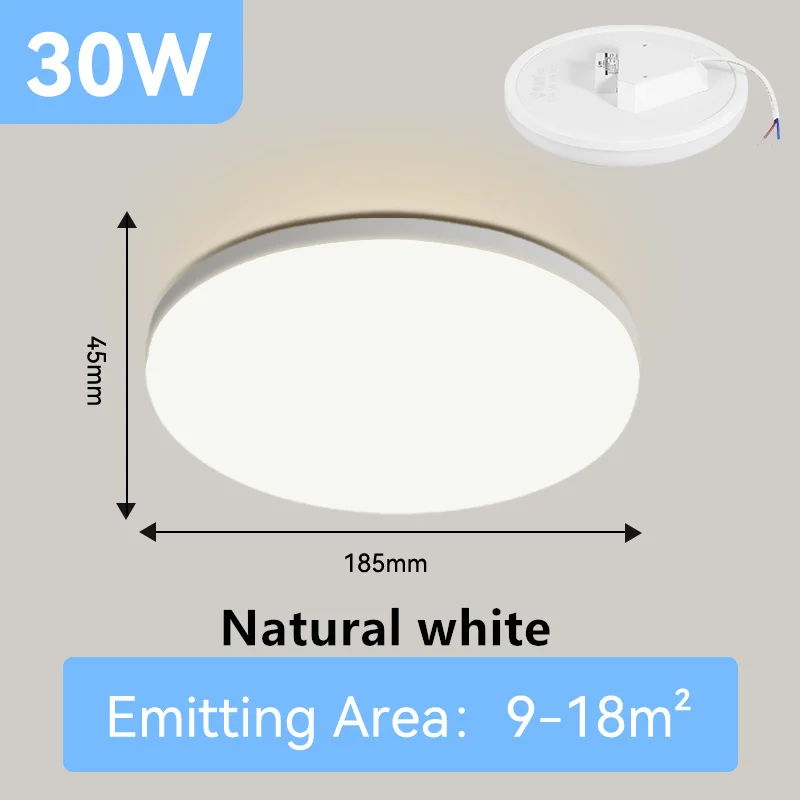 Led Ceiling Lights Ultra Thin LED Ceiling Lamps Modern Panel Light 30W 50W 72W Living Room Bedroom Kitchen Surface Mount Fixture recessed ceiling lights Ceiling Lights