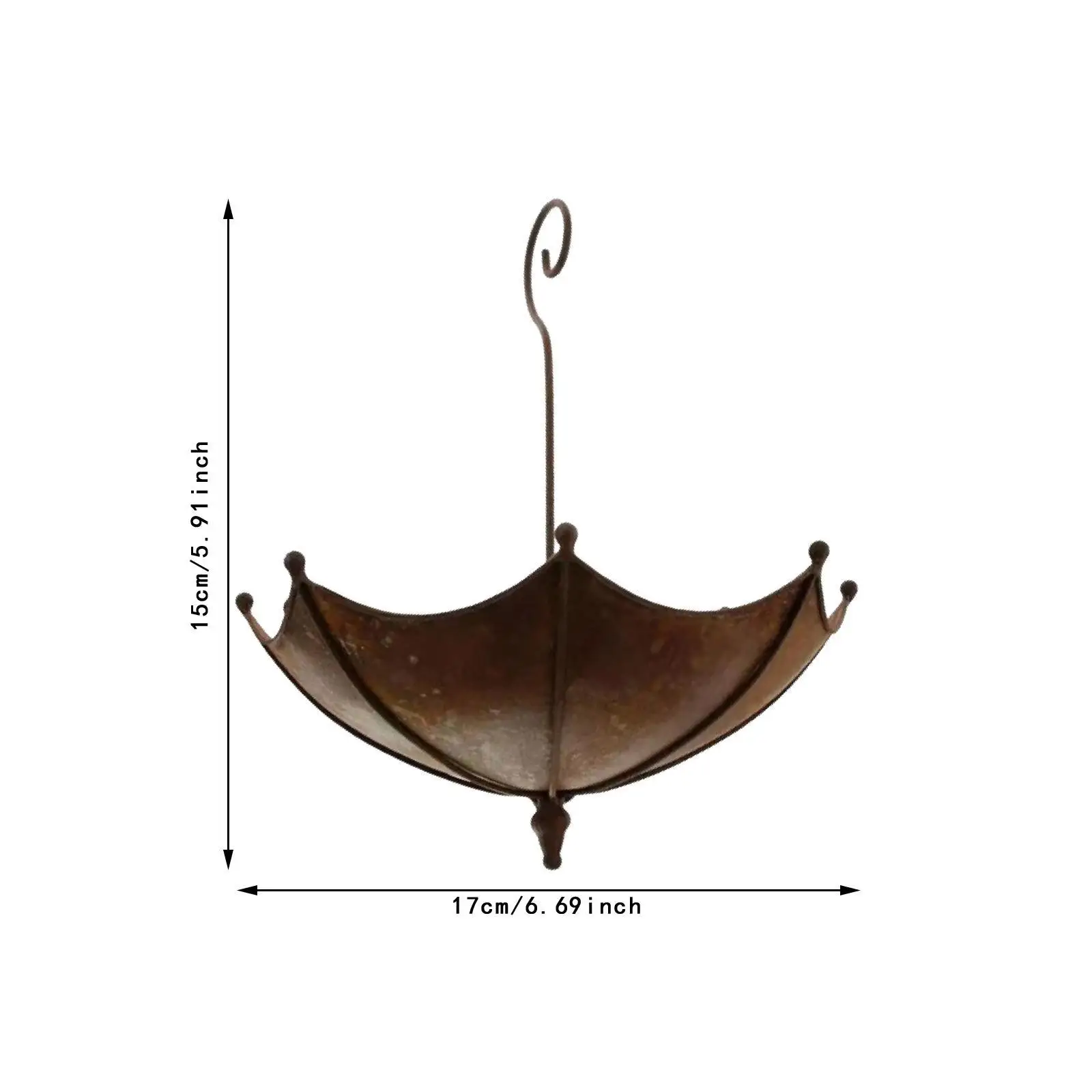 Hanging Bird Bath Rustic Birdfeeder Metal Bird Feeder for Lawn Tree Balcony Hanging Bird Bath Rustic Birdfeeder Metal Bird Feeder for Lawn Tree Balcony