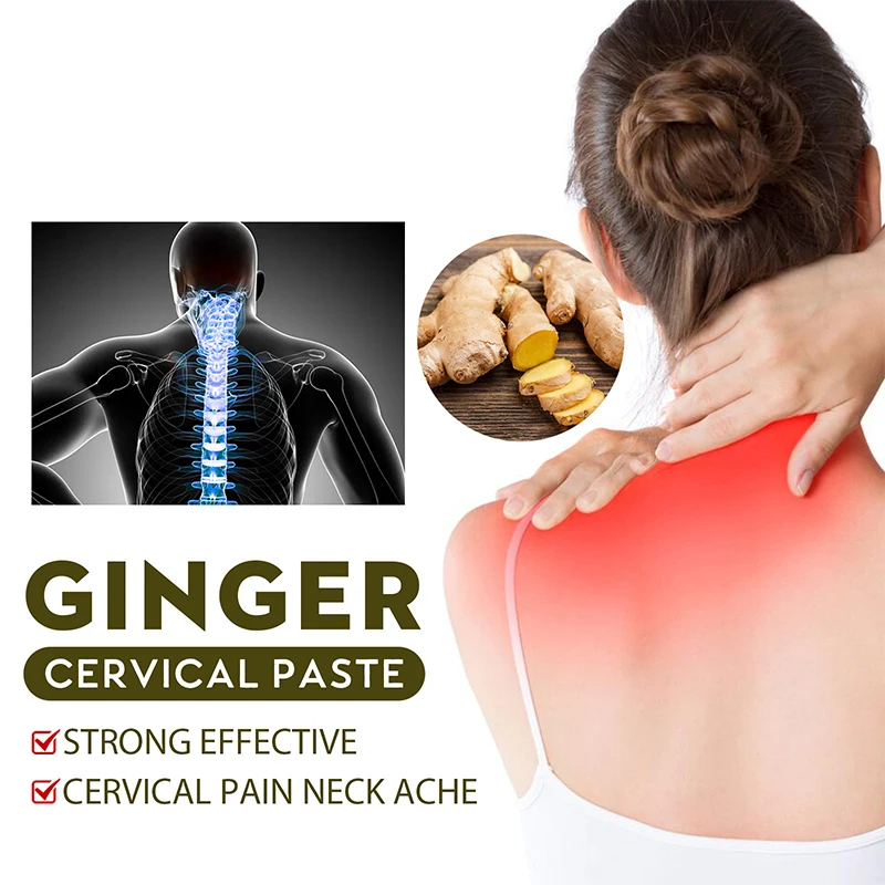 Pain Relief Patch 30Pcs Ginger Wormwood Pain Relief Patches Heat Arthritis Treatment
