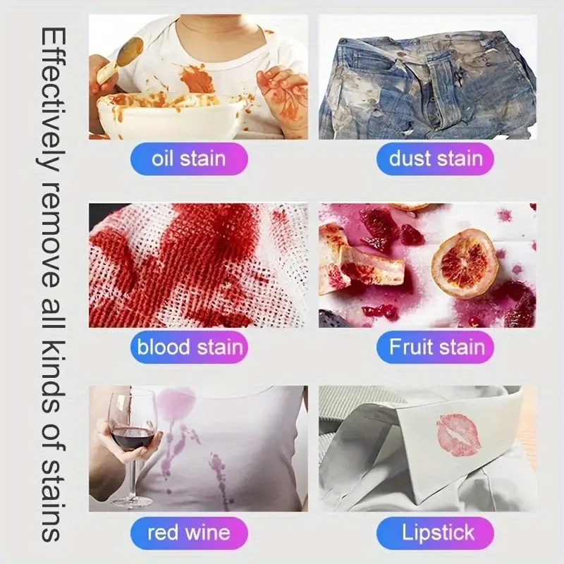 Laundry Sheets 150pcs Portable Fruit Crystal Bubble Paper Cleaning