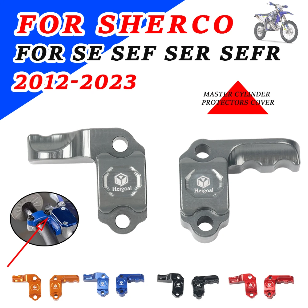 Фото Мотоциклетные аксессуары Защитная крышка главного цилиндра для Sherco SE SEF R SER SEFR 250 300 450 500 RACING 250SE №1