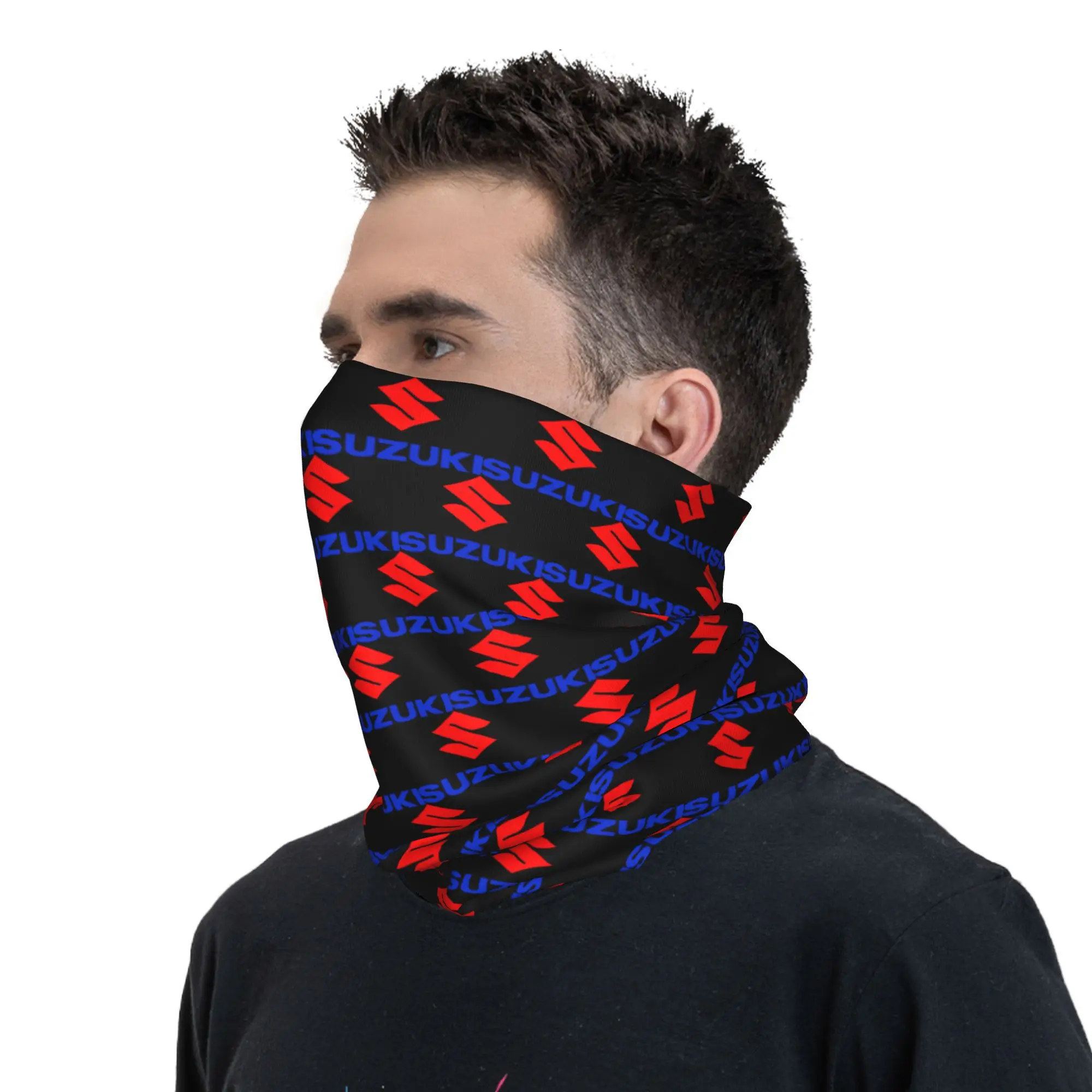 Bandana Scarf Neck Warmer for Motorcycle-Suzukies Motocross Enduro Cross Hiking Camping