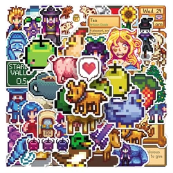 Classic Pixel Game Cartoon Stickers - 10/30/50pcs Funny Decals for Water Bottles, Laptops, and Phones - Wholesale Collection (50PCS)