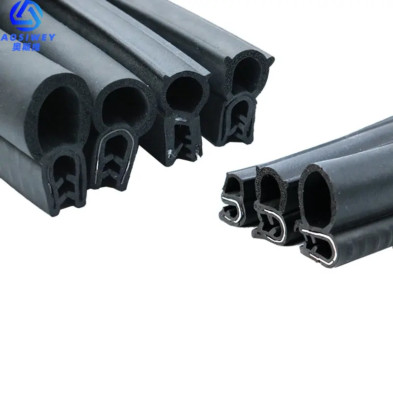 Azatemgo Auto Deur Edge Protector 32 Ft, Universal Fit U-vorm Auto Deur Edge Guards - Grijs 10M