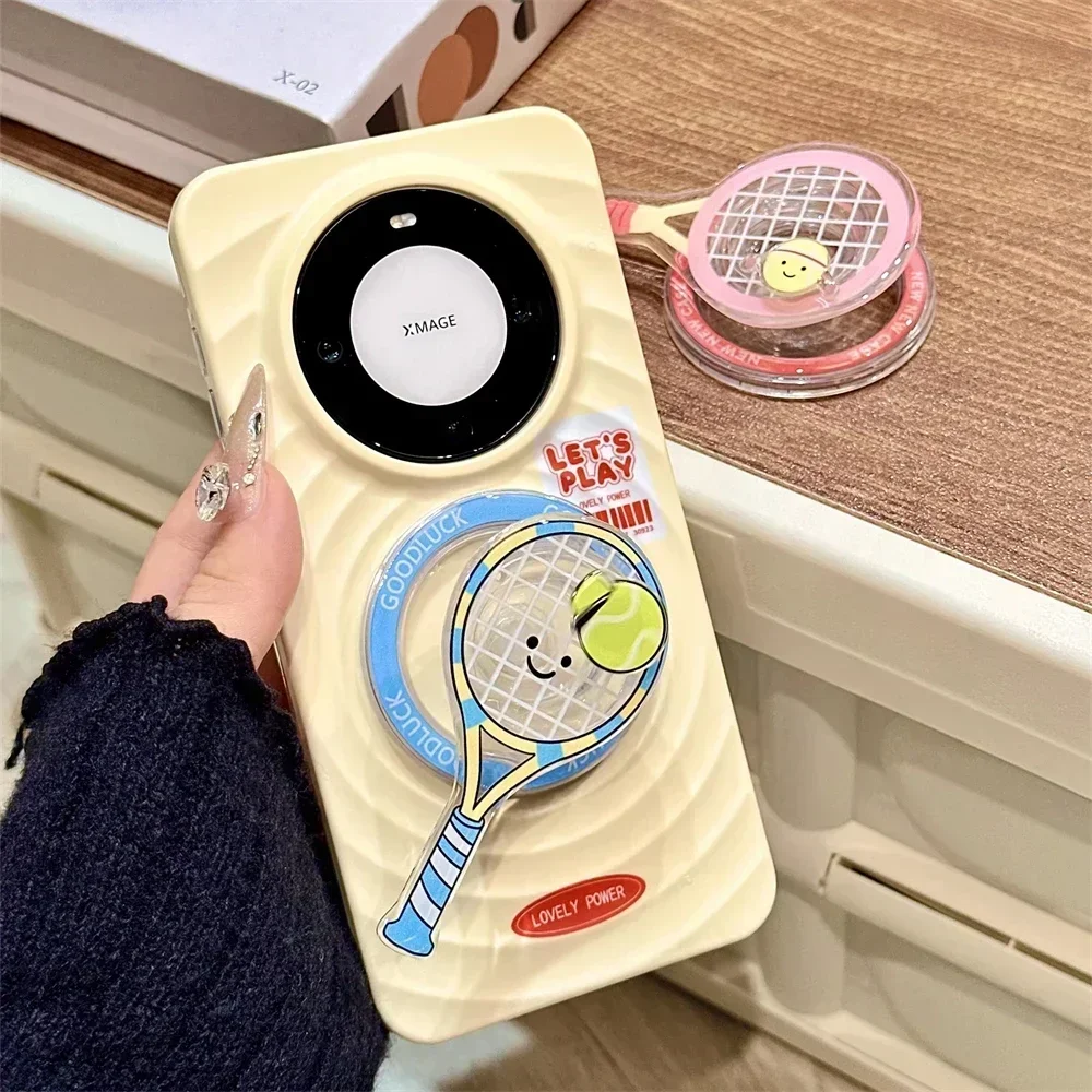 Korean Cute Cartoon Magnetic Grip and Stand