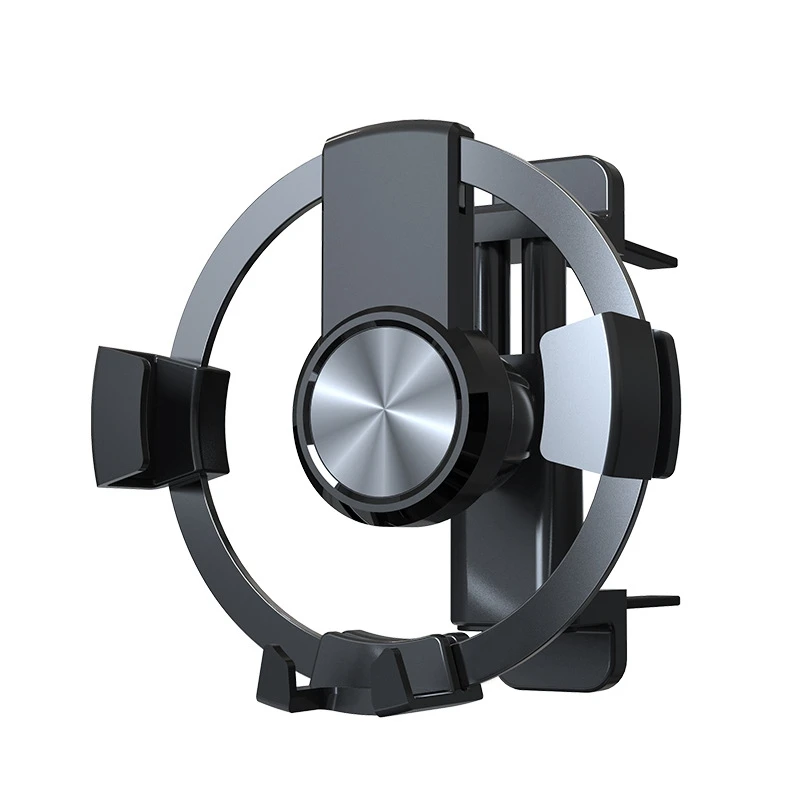 Round Air Vent Mobile Phone Holder For Mercedesbenz Fiat 500 Car Mount Protection Against