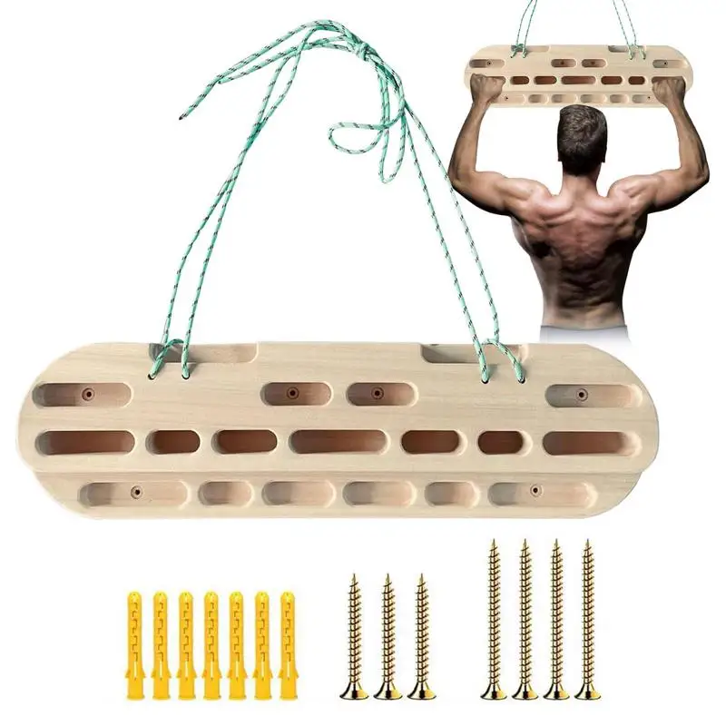 

Indoor Men's Rock Climbing Fingerboard Strength Rock Board Training Outdoor Fingerboard Harness Tools Xinda Hangboard dropship