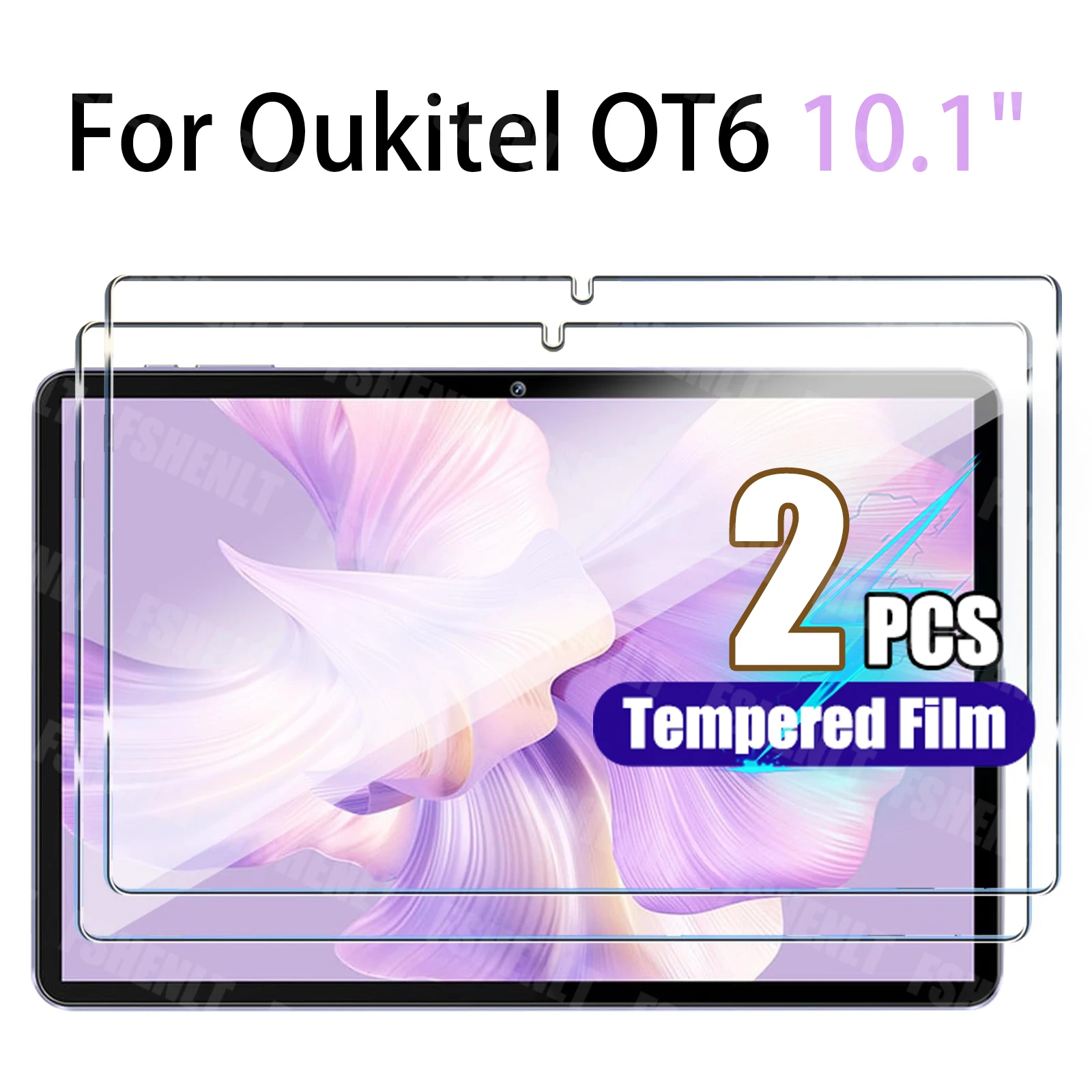 Premium 10.1 Tempered Glass Screen Protector - Anti-Scratch, High Hardness, Bubble-Free, HD Clear