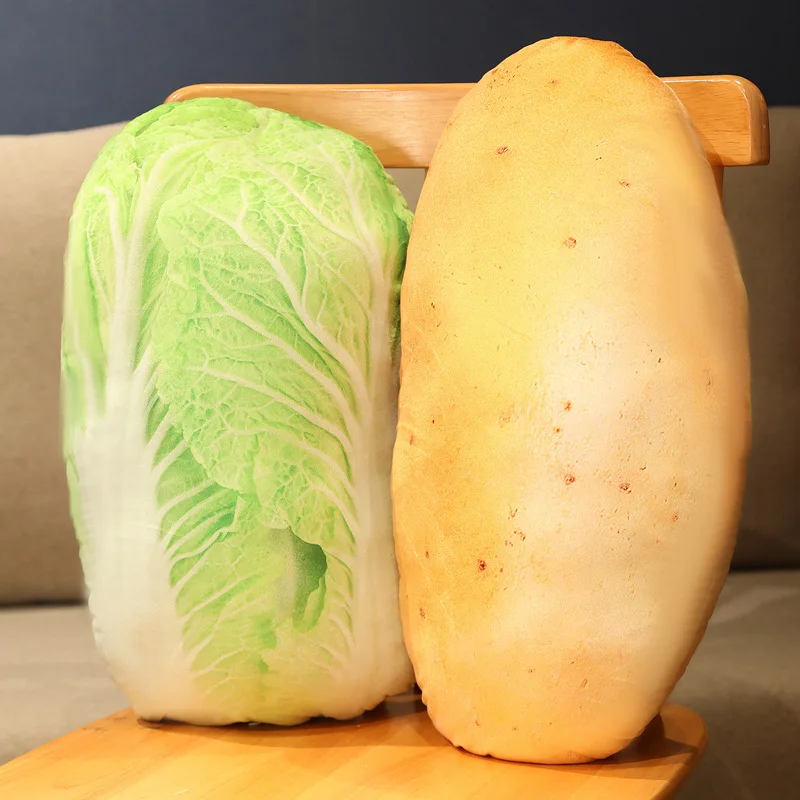 현실적인 야채 플러시 장난감 실물 같은 토마토 브로콜리 부드러운 인형 베개 크리 에이 티브 룸 장식 감자 당근 호박 쿠션