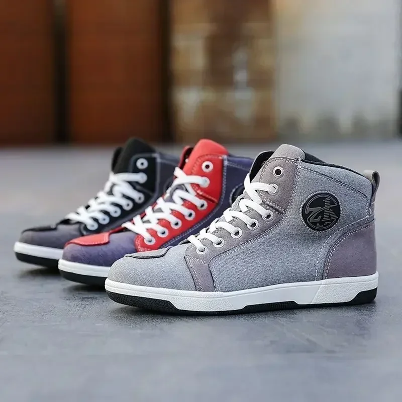 Motorcycle Boots Motos Riders Protective Boots Waterproof Non-slip Motocross Mountain Racing Shoes Casual Shoes safety shoes rain boots motorcycle shoes mens shoes motorcycle rain boots motorcycle boots