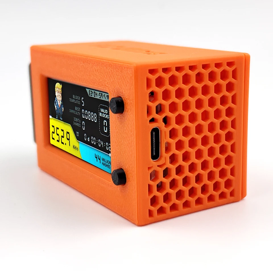 Minero Bitcoin New NerdMiner V2 78KH/s T-Display S3 Bitcoin Solo Lottery  Miner Win 6.25 BTC With Low Power Bitcoin Miner