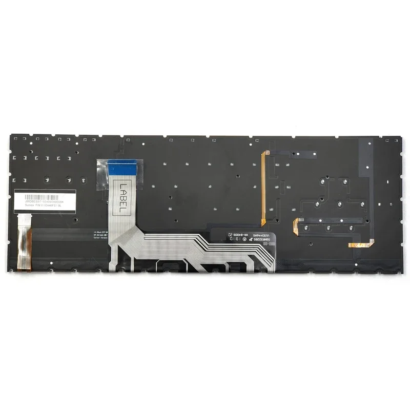 Replacement Backlit Keyboard For HP Omen 15-EK/EN Laptops - US Layout, Black, Part TPN-Q236/M00666-001