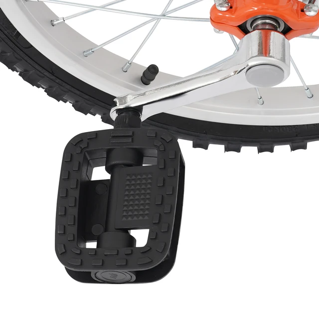 22241-e669e8.jpg Orange Outdoor Exercise Unicycle Single Wheel Bike with Adjustable Height Comfortable Seat And Knurled Seatpost for Fitness Riding