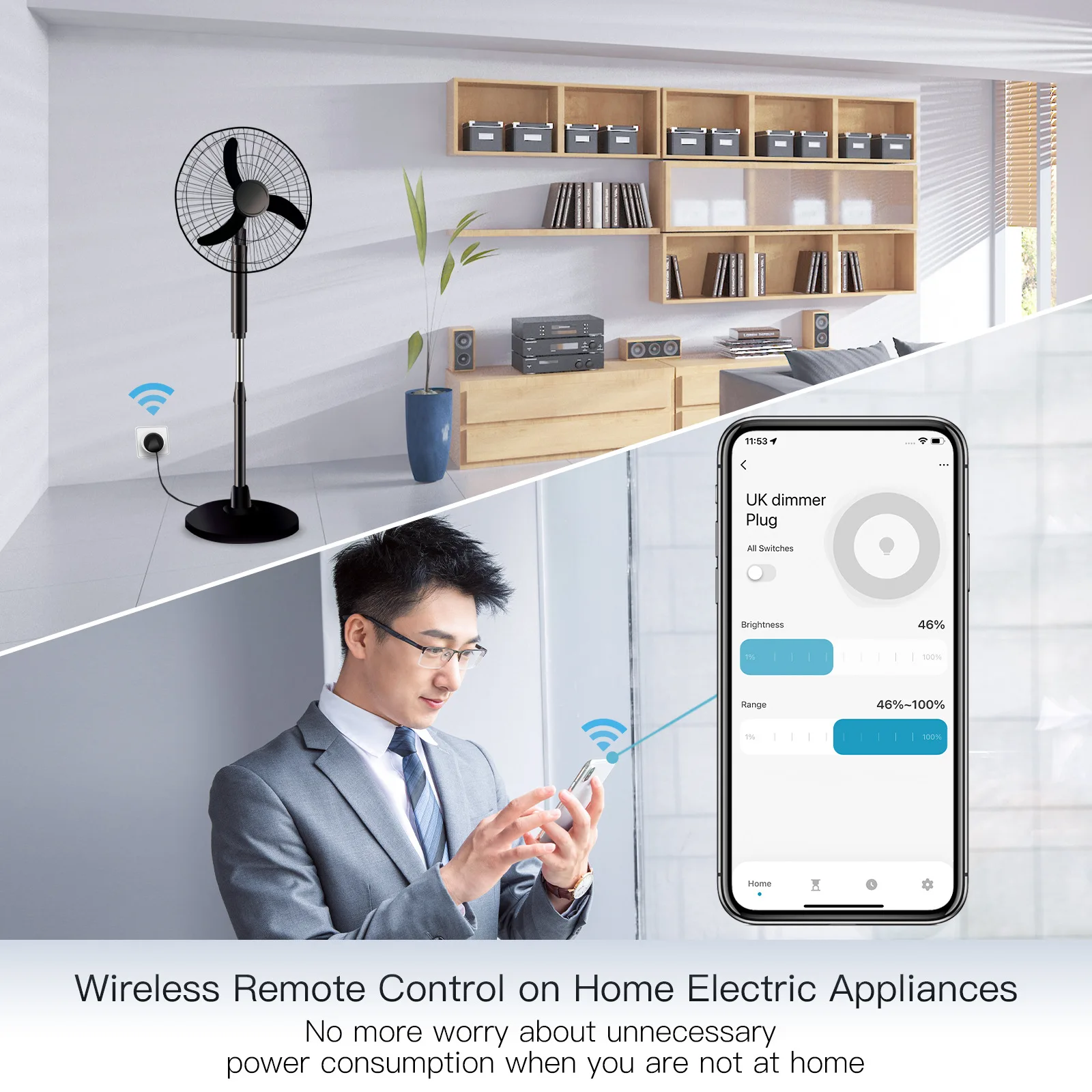 Tuya Wifi Smart Dimmer Socket EU/US/UK Electrical Outlet Timing Switch Voice Control Alexa Google Home Wireless Power Plug