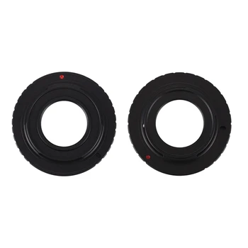 카메라 C 마운트 렌즈, 시네 무비 렌즈, 카메라 어댑터 링, C-FX & C-N1 C-Nikon 1, 블랙, 16mm, 2 개