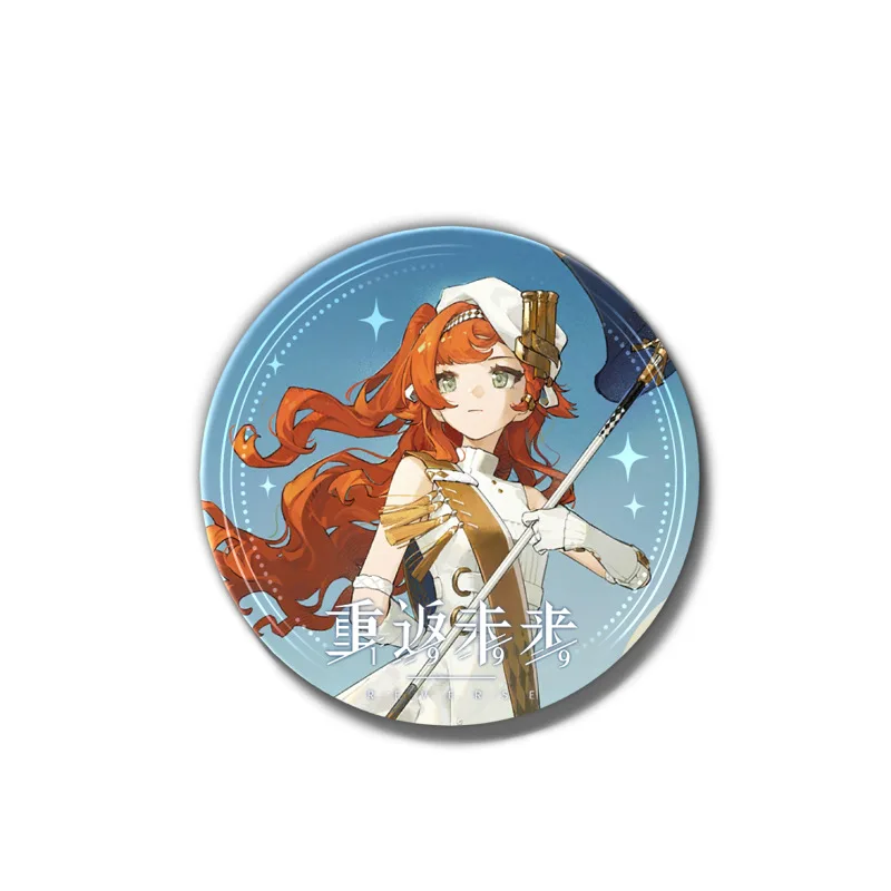 Spiel Reverse: 1999 Vertin Sonetto Kakania Isolde Getian Jiu Niangzi Cosplay Kostüm Abzeichen Pin SPTE Weißblech Brosche Prop ﻿ Geschenk – Detail 5