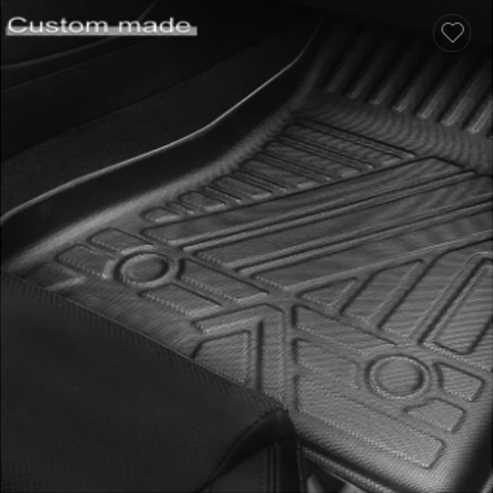 For Chevrolet Malibu 2012-2020 Luxury 3D Carpet TPE Car Floor Mat The Left Driving Non-toxic Waterproof Non-slip Foot Pad