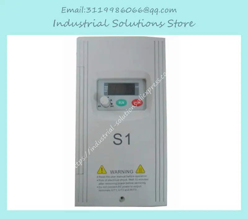 Input 3PH 380V Output 3PH Inverter VFD007S43A S Series 380V 2.5A 1~400Hz 0.75KW 1HP New Original