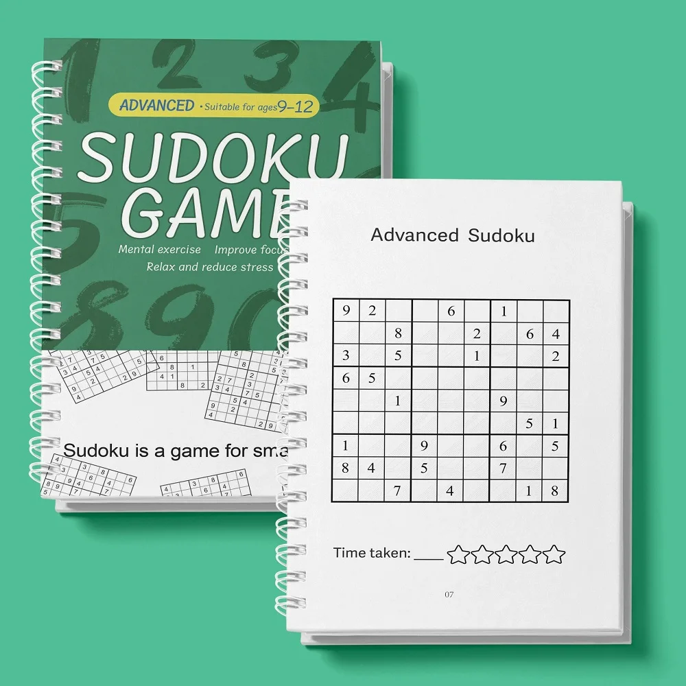 Sudoku Challenge: Engaging Puzzles for Kids' Brain Training and Logic Skills Development