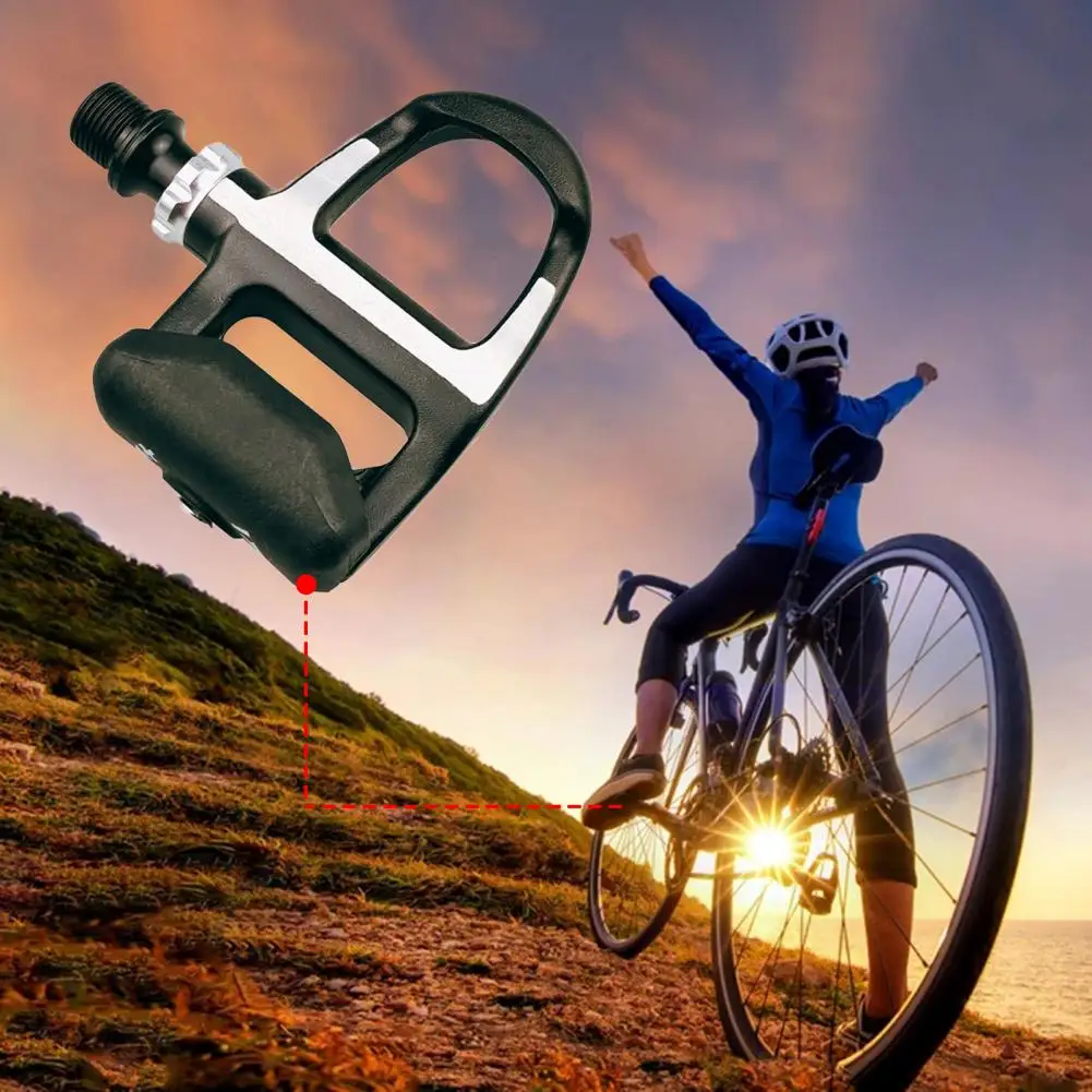 

Self-locking Pedals 1 Set Practical Ultralight Aluminum Alloy Anti Corrosion Self-locking Pedals for Cycling