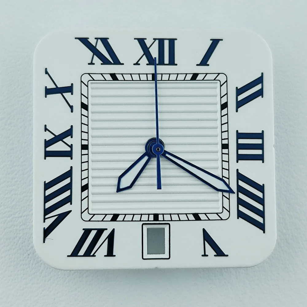 New NH35 dial square Roman dial Arabic men's watch suitable for NH 35 movement watch accessories