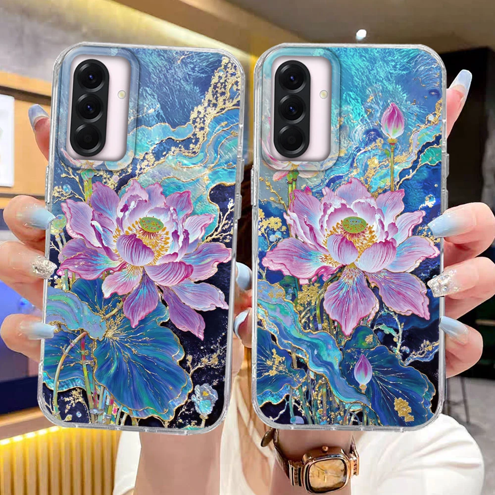 Elegant Pink Lotus Floral Phone Case