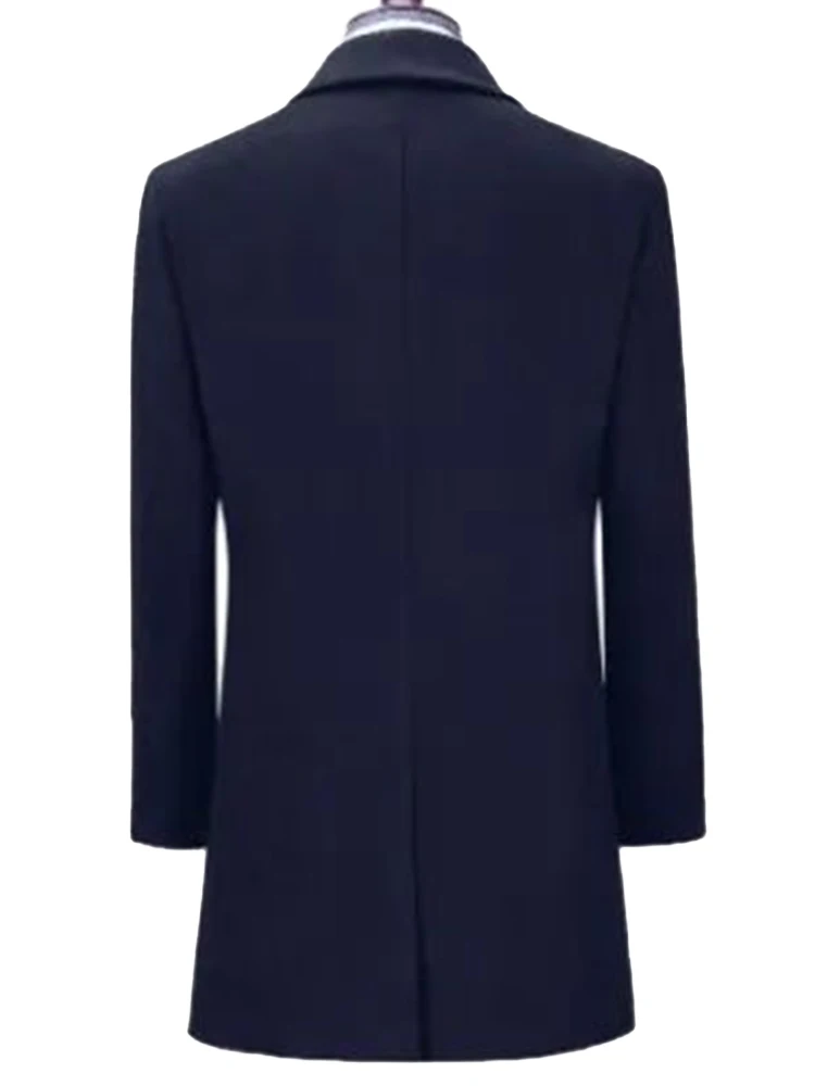 Luxury Authentic 100% Wool Long Jackets For Men Winter Jacket Trench Coat Winter Jackets For Men Winter Coats Mens Jacket Clothe