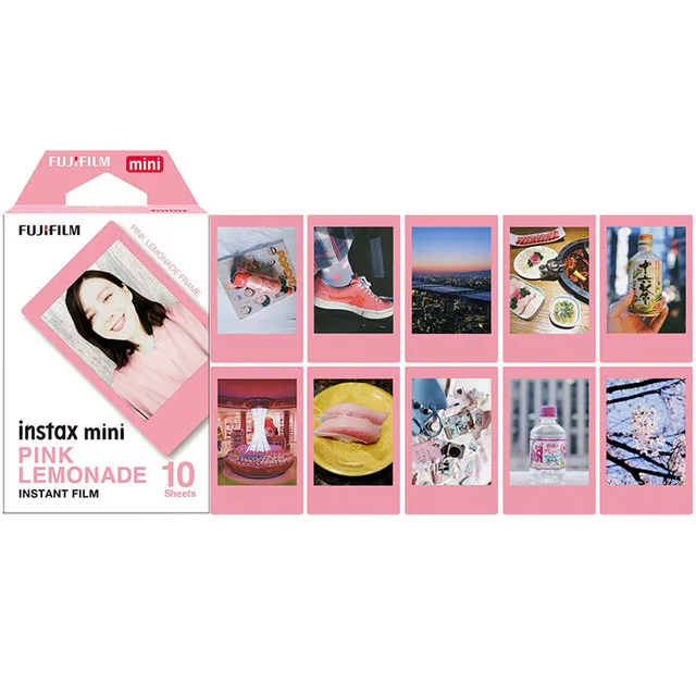 Fujifilm-papel fotográfico para cámara instantánea Instax Mini, película  con marco negro, Macaron, arcoíris, para Mini 11, 9, 8, 7s, 70, 25, 50, 90,  SP-2, 10-50 hojas - AliExpress