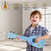 Toddler Ukulele Guitar Toy,Early Education Musical Instruments 4 Strings Mini Guitar Learning Toys Parent-Child Interactive Toys 3
