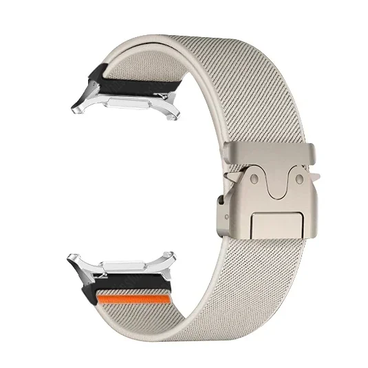 Braided Elastic Nylon Watchband - No-Gap Strap