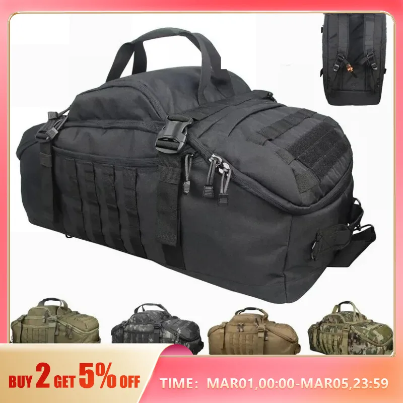 밀리터리백팩 35L 군사 전술 캠핑 배낭 방수 트레킹 낚시 사냥 가방 9 LQARMY 60L 80L 캠핑 배낭 남자 군사 전술 배낭 Molle 육군 하이킹 여행 등반 배낭 스포츠 체육관 더플 백