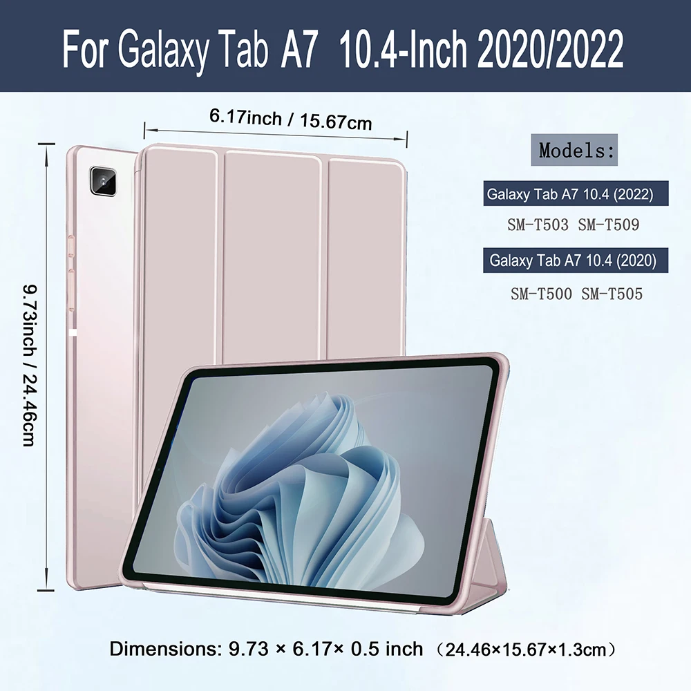 Premium PU Leather Magnetic Tablet Cover