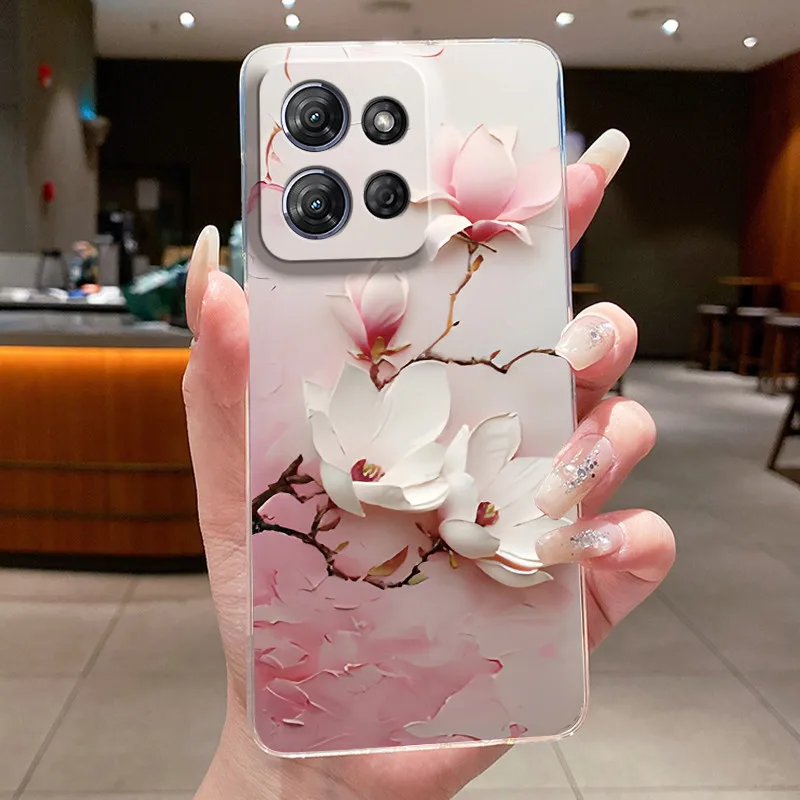 Transparent Soft Silicone TPU Phone Case - Protective Casing