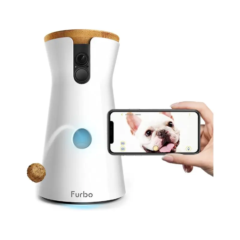 Furbo Dog Camera: Trattare Il Lancio, Full Hd Wifi Pet Camera E Audio A 2 Vie, Progettato Per Cani, Compatibile Con Alexa