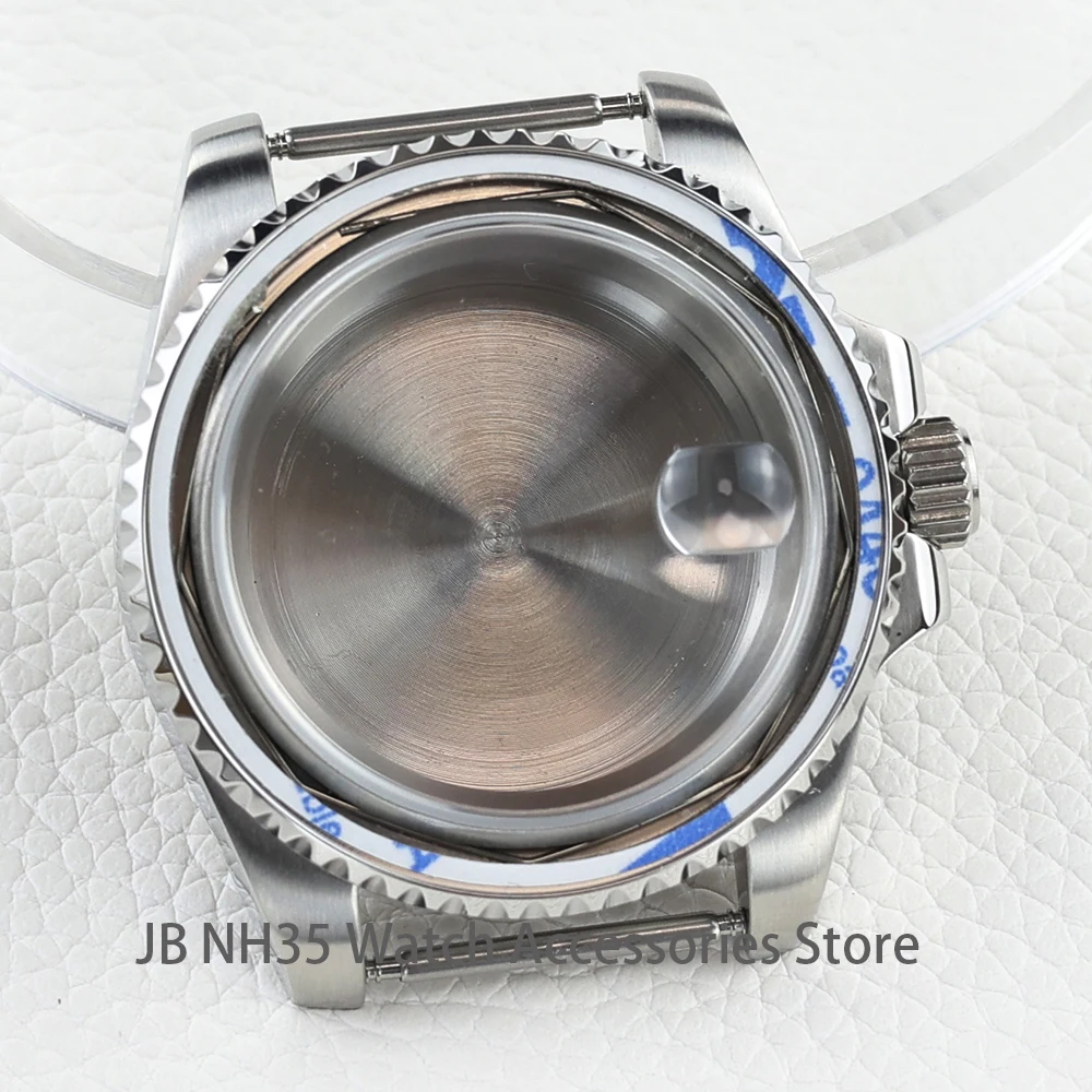 40 mm NH35-Uhrengehäuse, 904L Oyster/Jubilee-Armband, Keramiklünette, Saphirglas, wasserdicht, für GMT SUB Yacht NH35 NH36 Uhrwerk – Detail 17